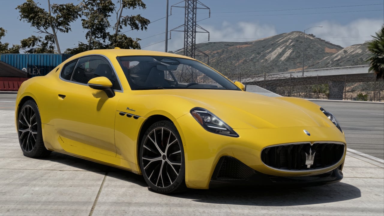 2023+ Maserati Granturismo with working infotainment screen