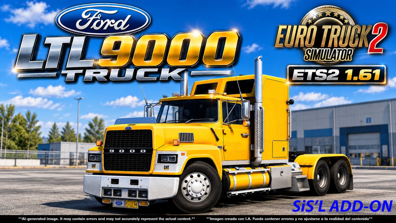 FORD LTL 9000 v4.0 SiS'L MEGAPACK ADD-ON