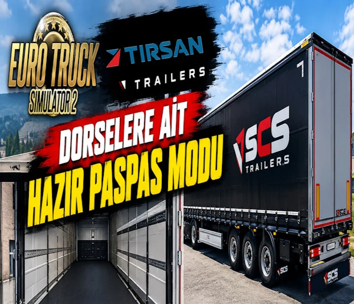 Rear Mudflap Mod for Tırsan Trailers 1.0