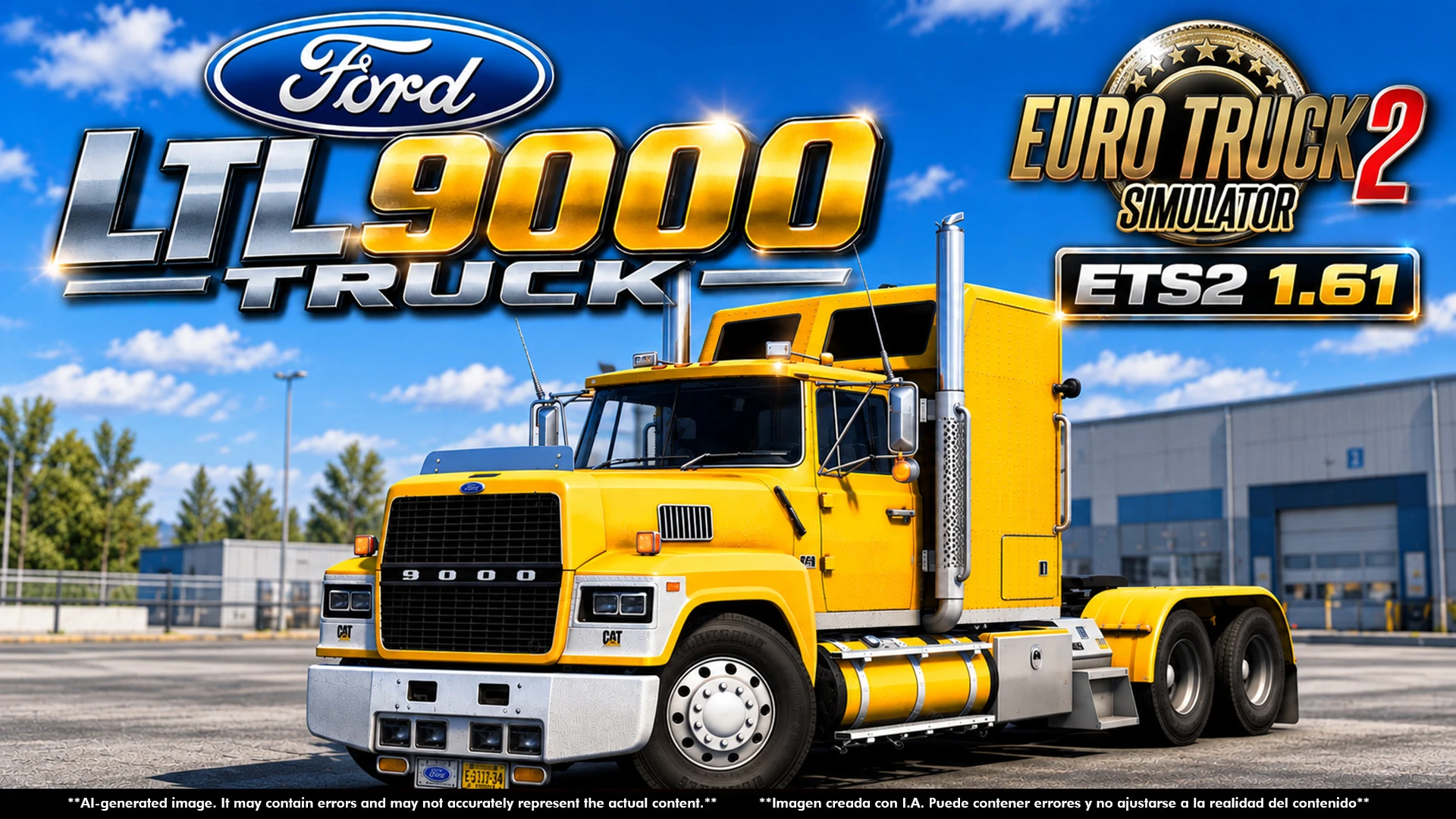 FORD LTL 9000 v4.0 ETS2 1.60-1.61.x 4.0