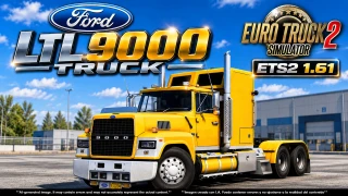FORD LTL 9000 v4.0 ETS2 1.60-1.61.x 4.0 thumbnail 2