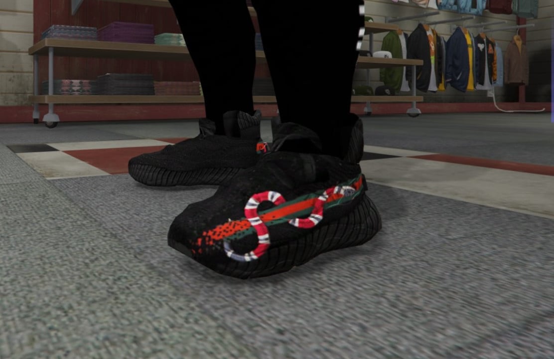 Shoes Yeezy / gta5 2015 ( FiveM Ready ) mp male , femal baskets packs