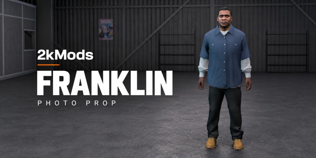 [FREE] 2kMods Franklin Photo Prop