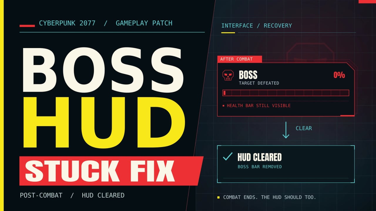 Boss HUD Stuck Fix