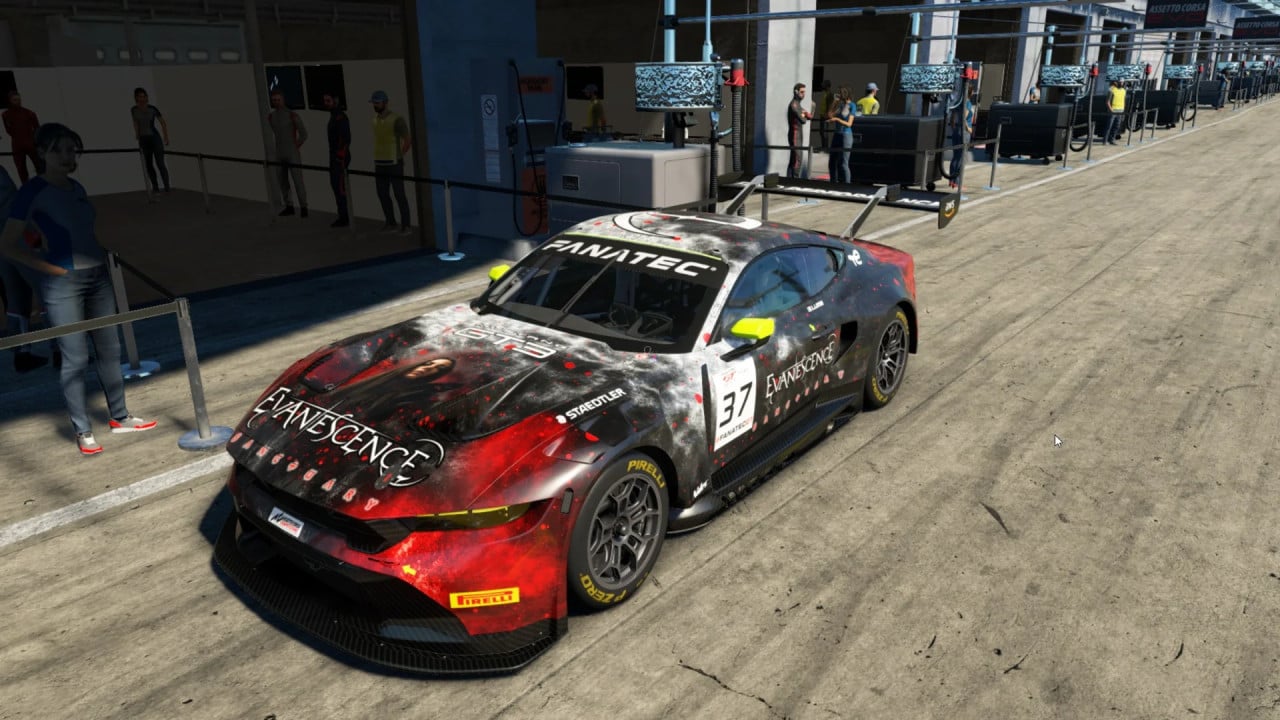 Ford Mustang GT3 Evanescence Sanctuary Concept Livery
