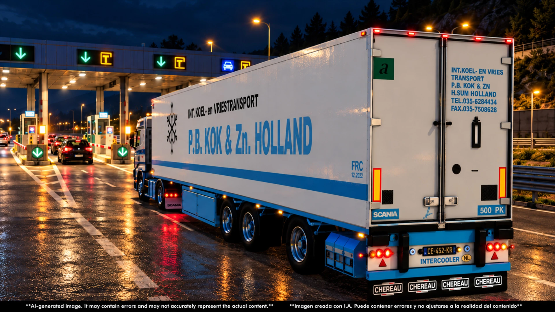 CHEREAU VOGELZANG P.B. KOK & ZN HOLLAND TRAILER v2.0 ETS2 1.60-1.61.x 2.0