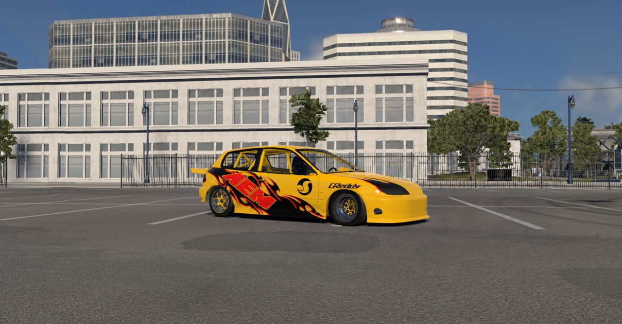 1999 Honda Civic Hatchback EK AEM