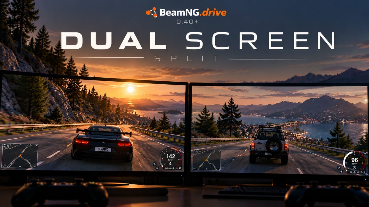 Dual Screen Split