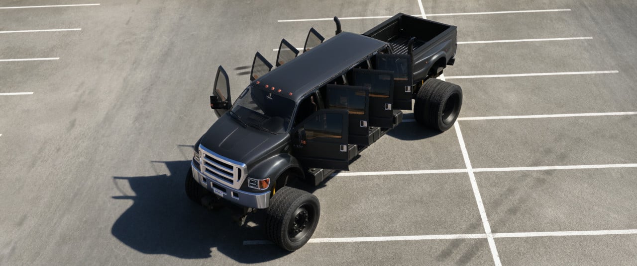 Ford F-650 mega cab