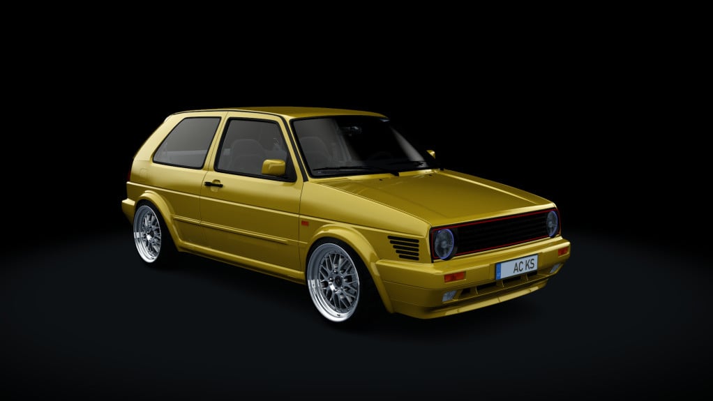 Volkswagen Golf Mk2 Tuned race