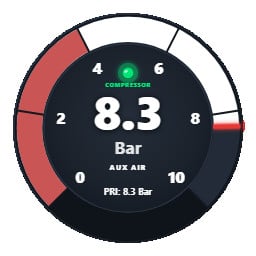 Low Air Pressure HUD