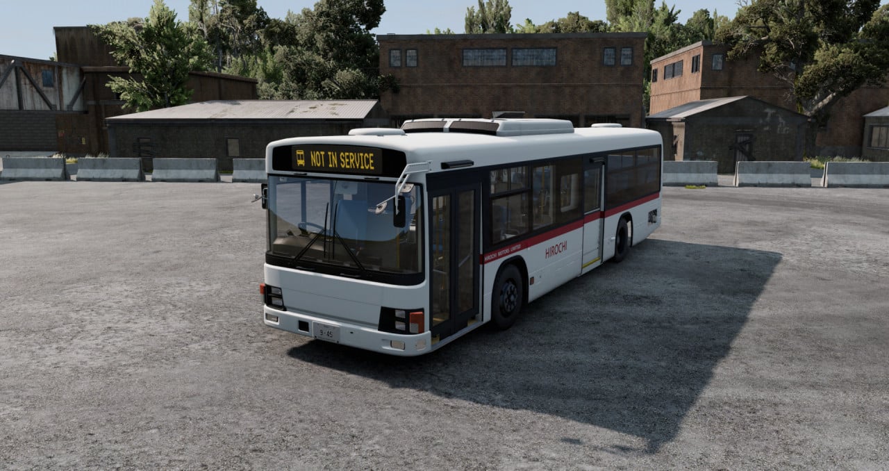 Hirochi Aero Japanese Bus