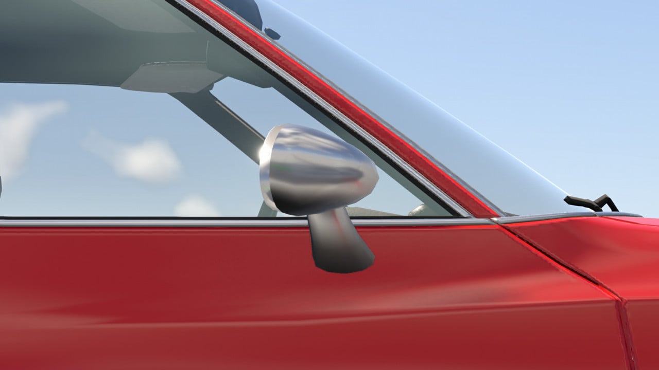 Moonhawk chrome mirrors