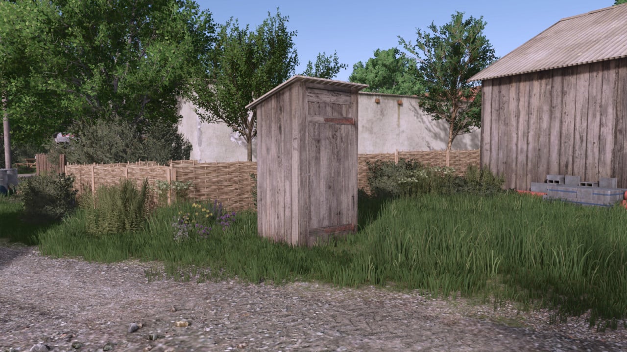 Wooden Outhouse (Prefab*)