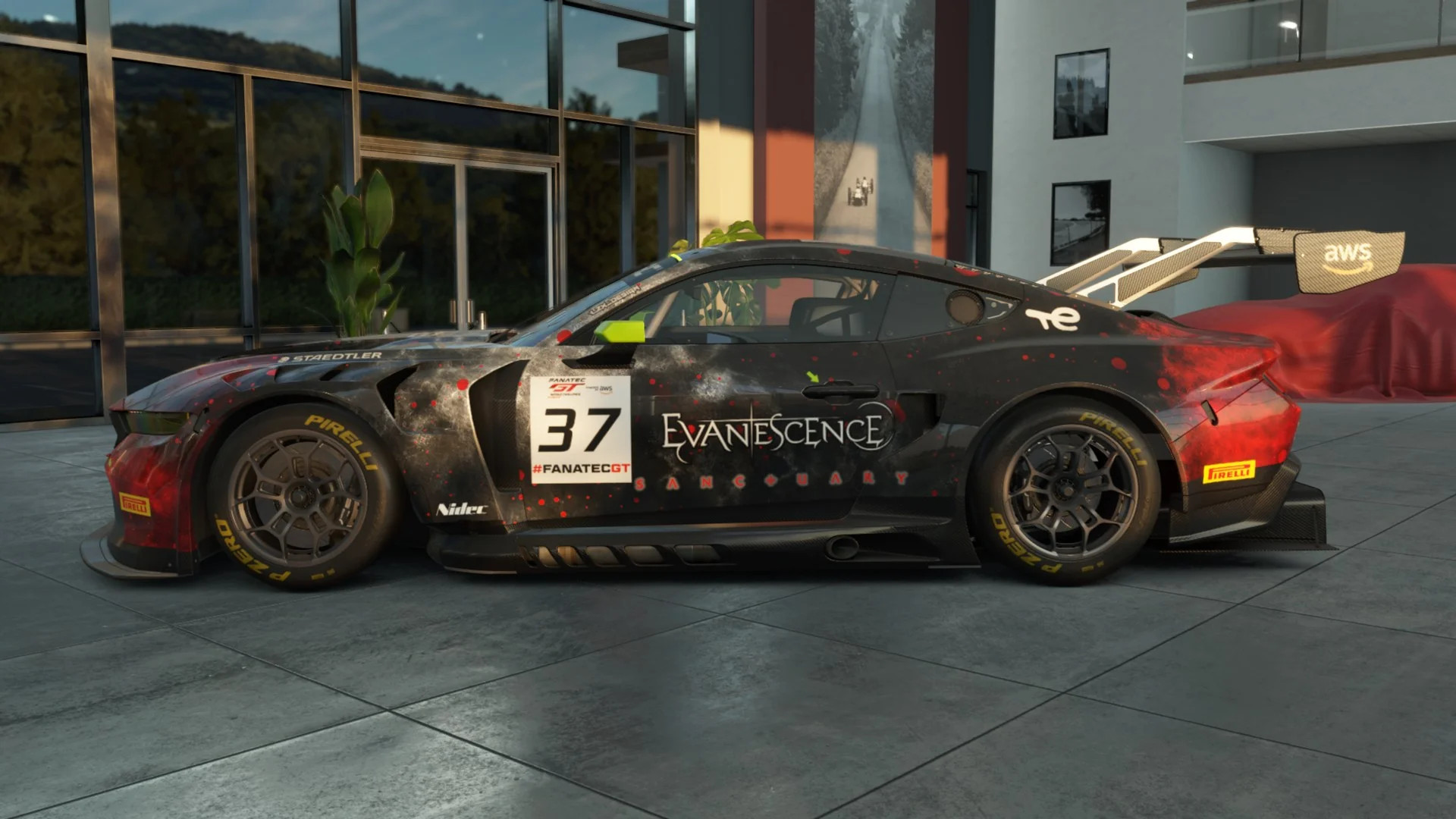 Ford Mustang GT3 Evanescence Sanctuary Concept Livery image 13