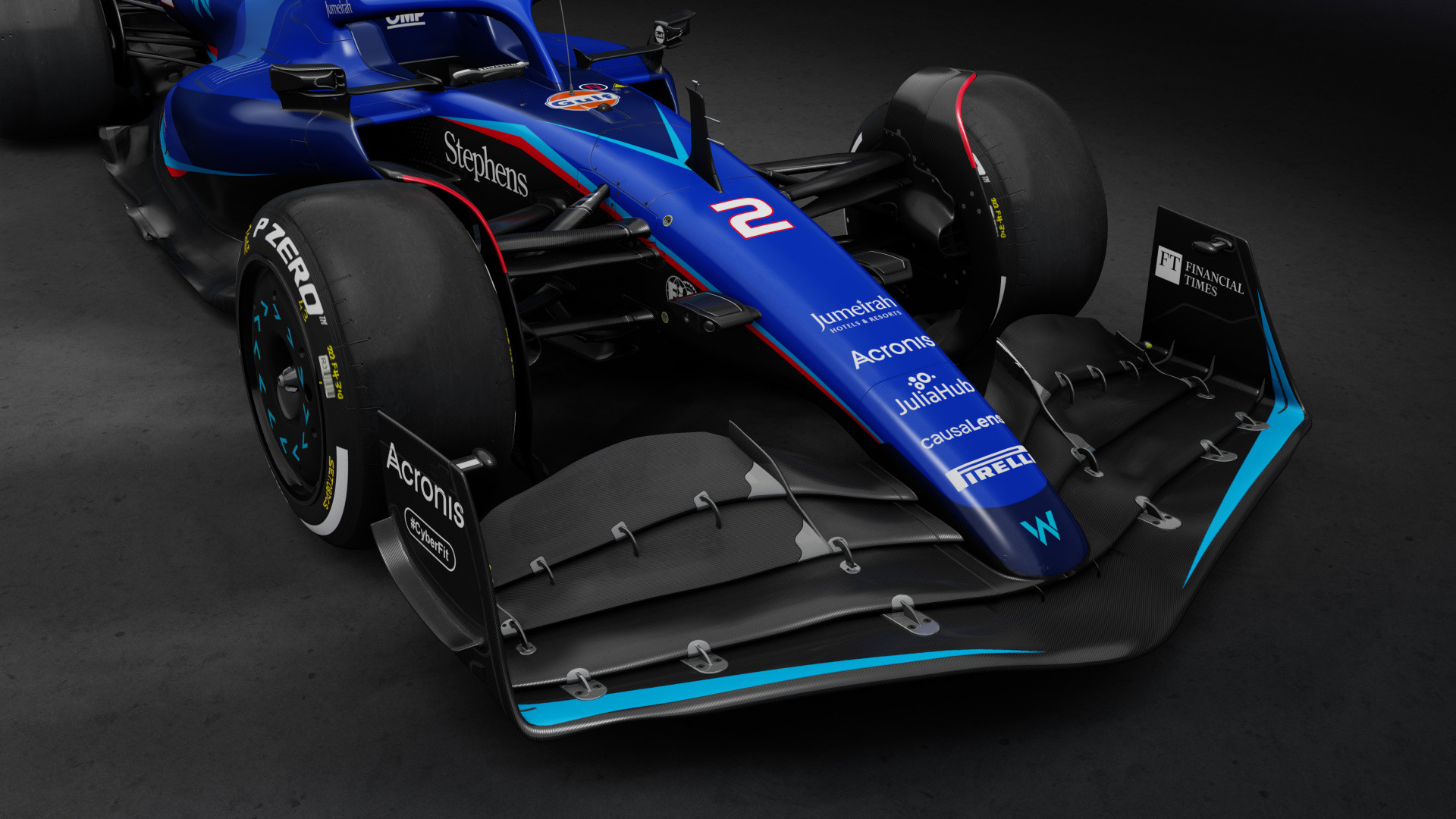 RSS Formula Hybrid 2022 Williams FW45 Livery image 4