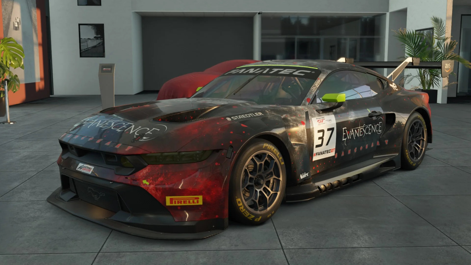 Ford Mustang GT3 Evanescence Sanctuary Concept Livery image 10