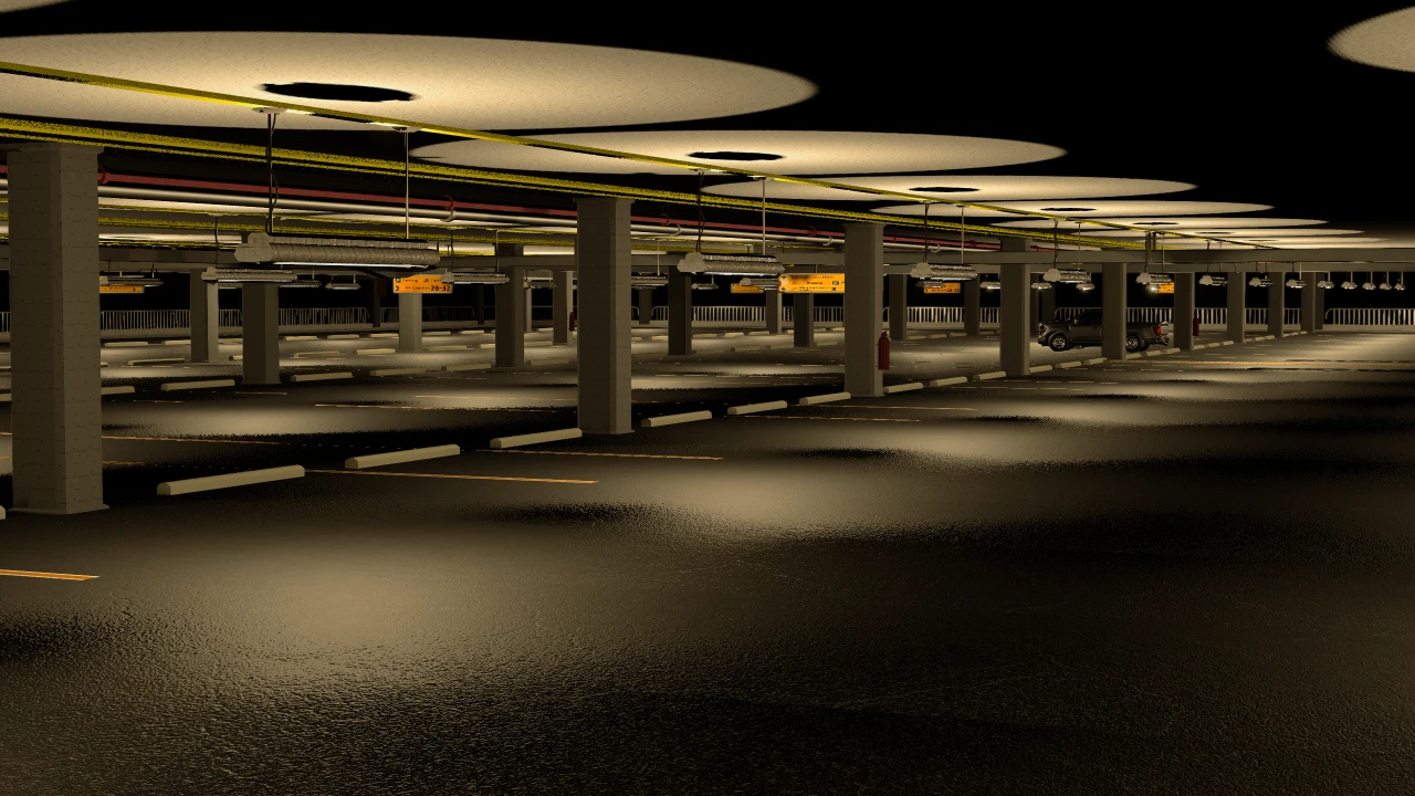 Indoor Parking Lot