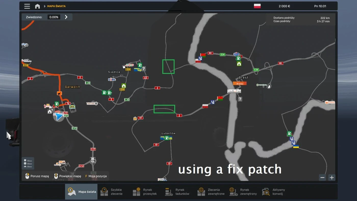 EastPoland ProMods+Poland Rebuilding+RusMap+RoEX Connector 1.0