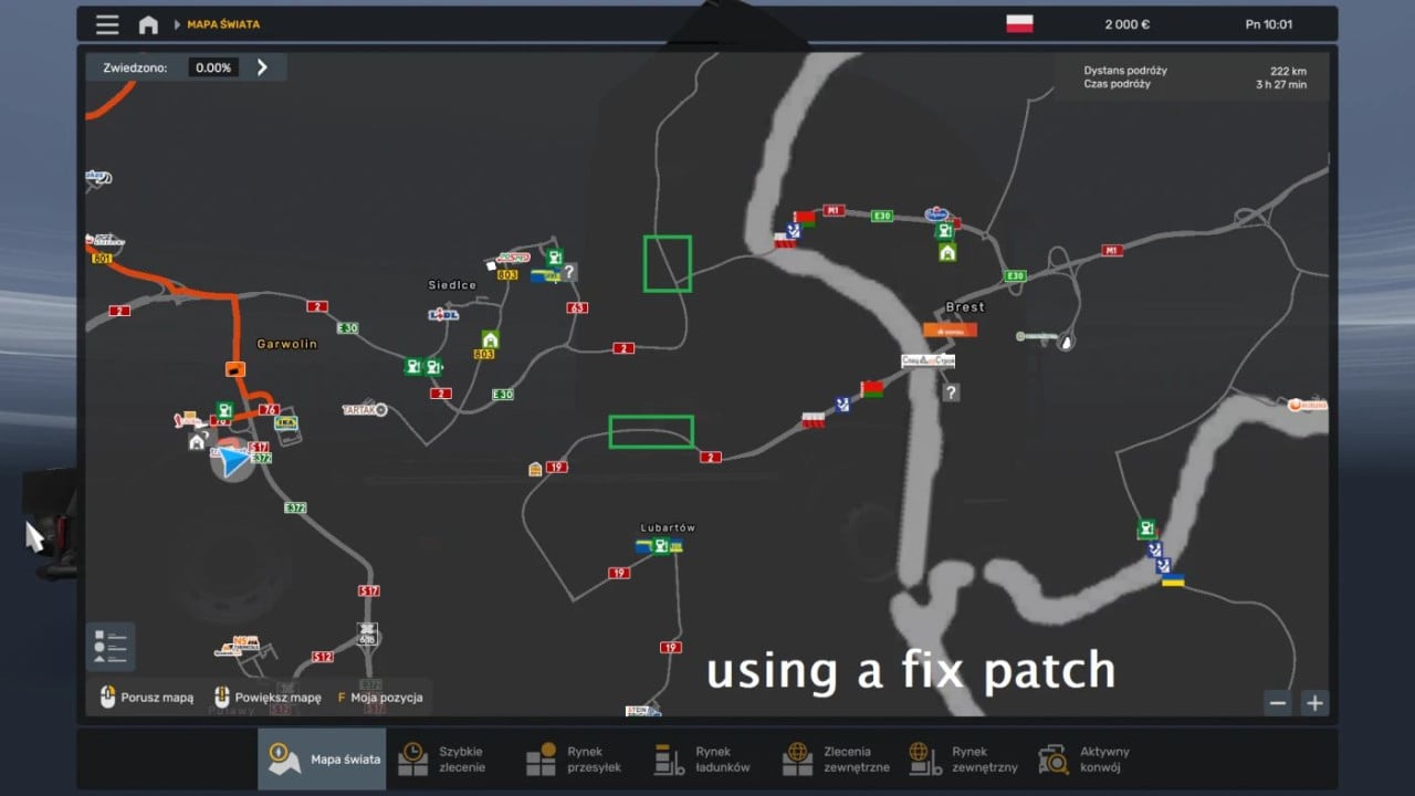 EastPoland ProMods+Poland Rebuilding+RusMap+RoEX Connector