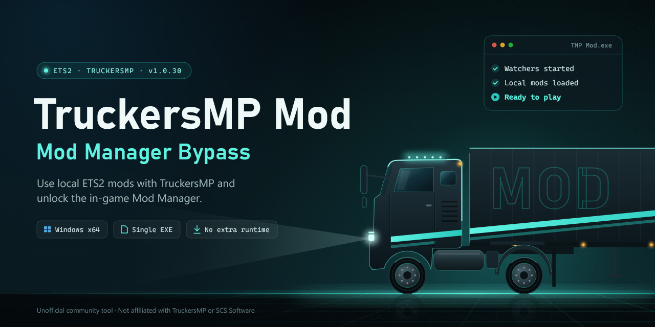 TruckersMP Mod Manager Bypass