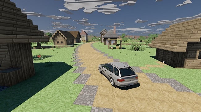 Map Blocklands - a Minecraft World