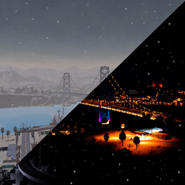 Winter West Coast Usa
