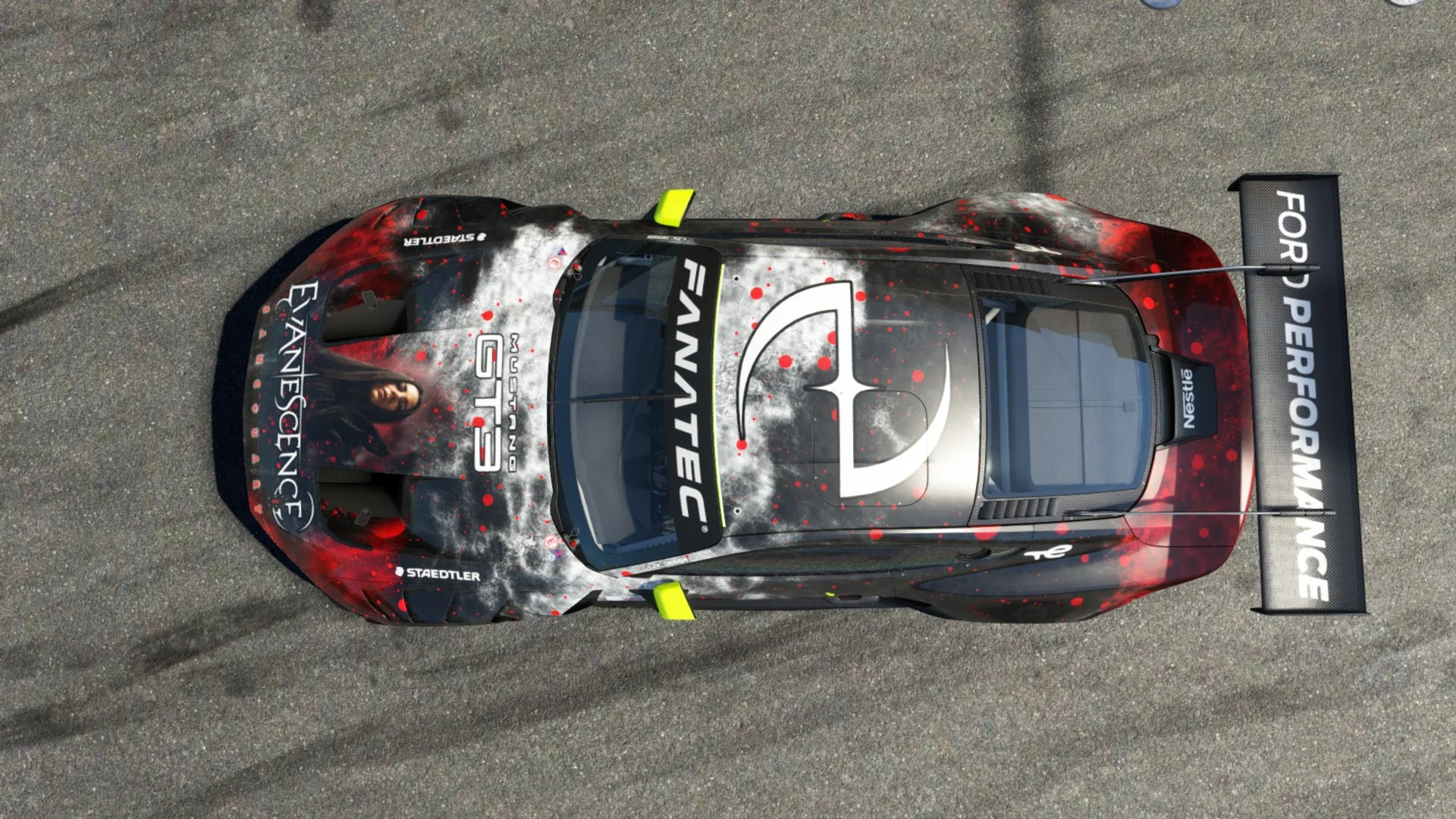 Ford Mustang GT3 Evanescence Sanctuary Concept Livery image 9