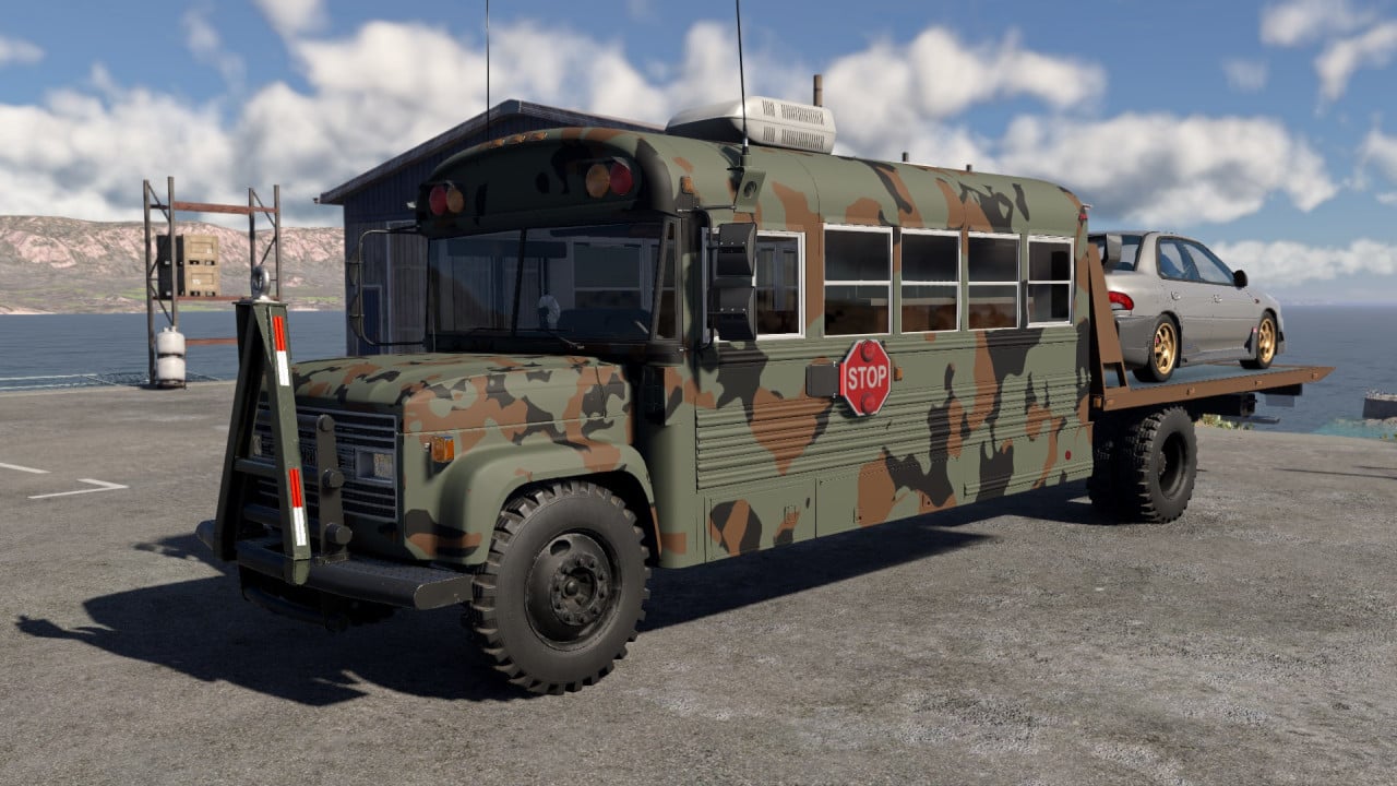 Cut Down Bus