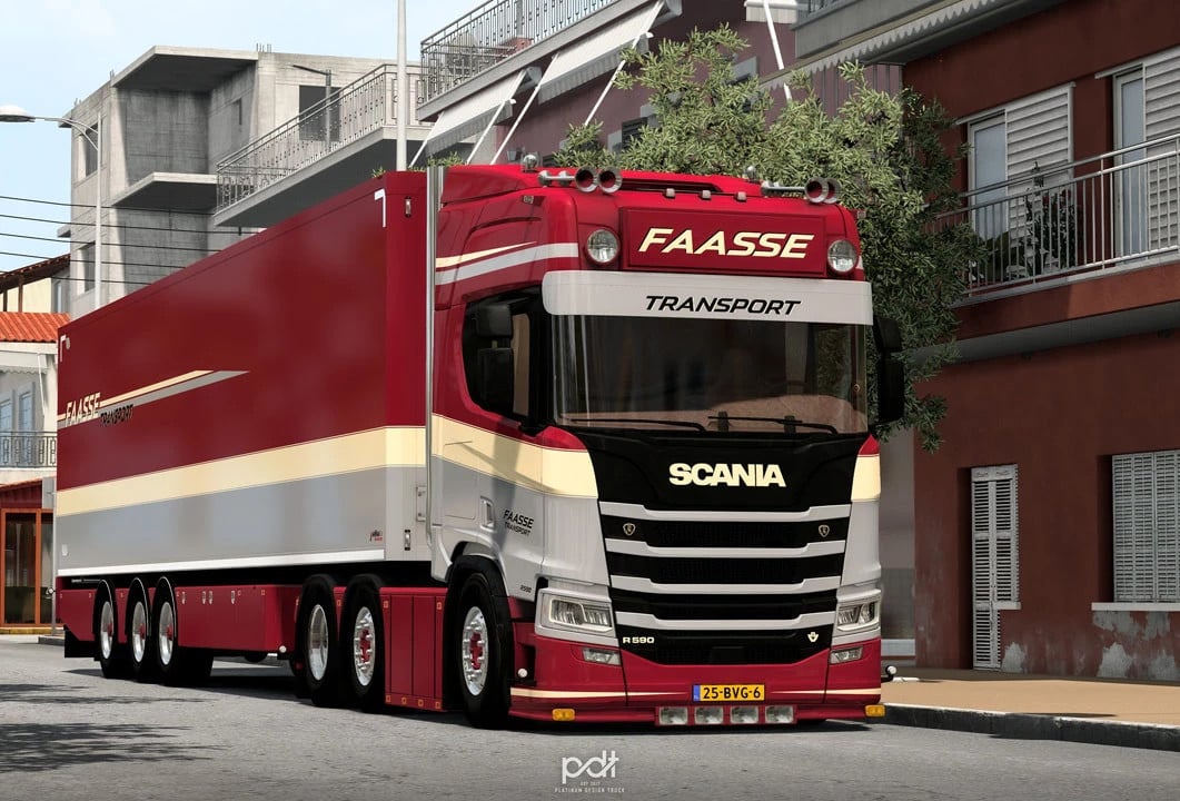 Scania R590 "Faasse Transport"