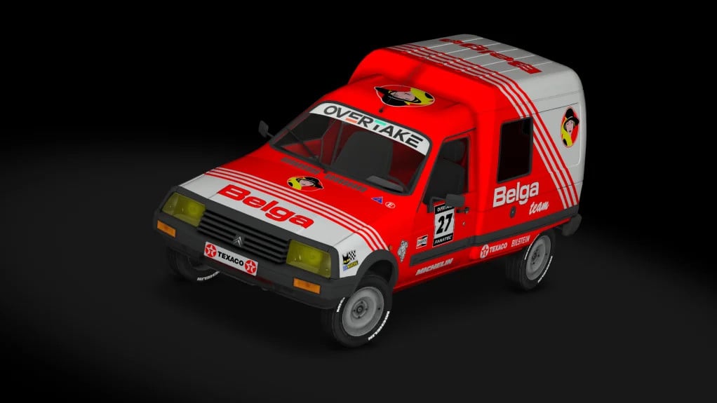 Belga skin for the Citroën C15 D