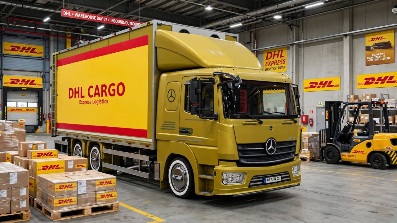 Mercedes Benz Atego 823 Box Truck Edited