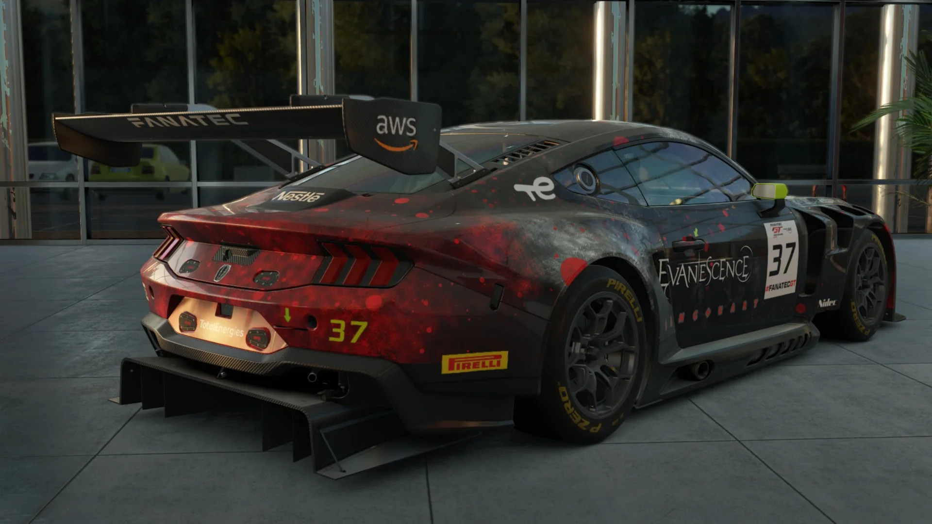 Ford Mustang GT3 Evanescence Sanctuary Concept Livery image 11