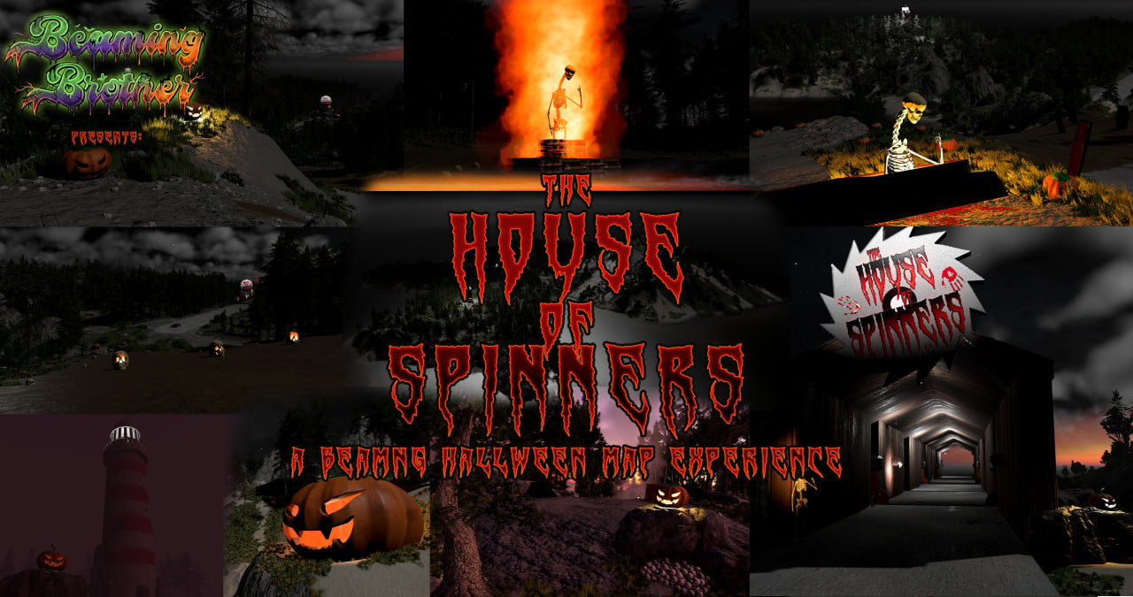 the House of Spinners ☠️ Interactive Halloween Crash-Map💥