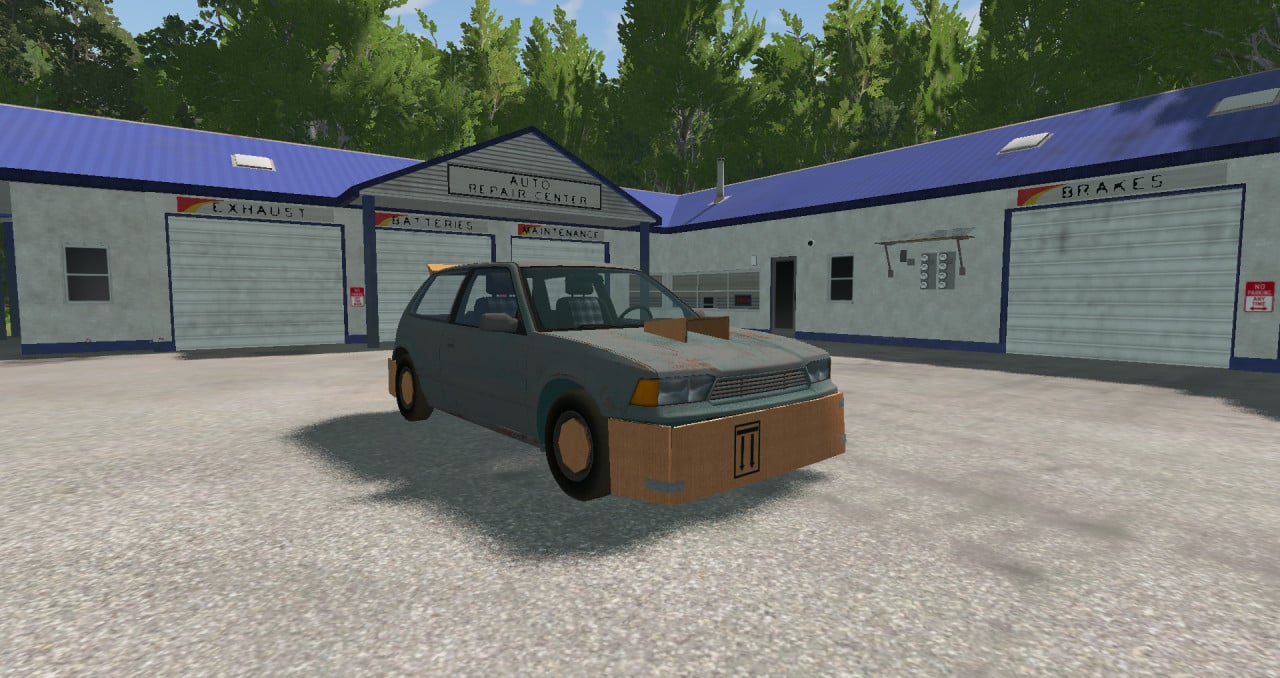 Cardboard Covet BeamNG