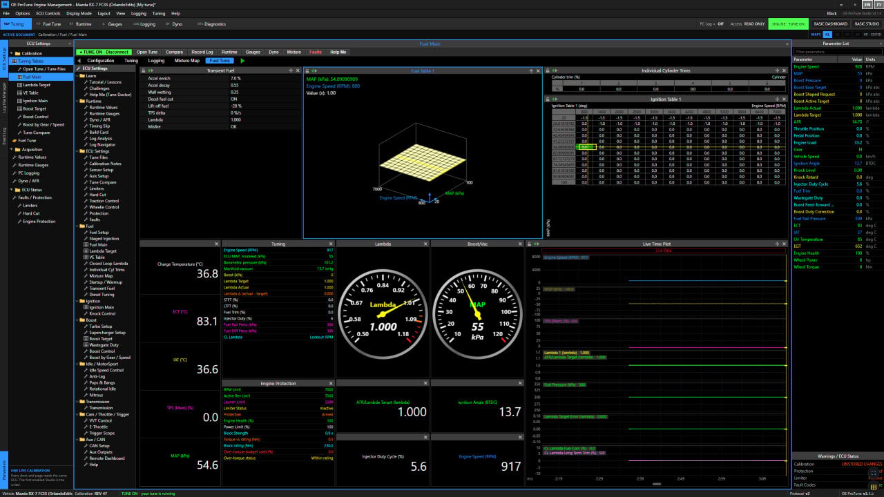 ECU Pro Tuner - Trainer