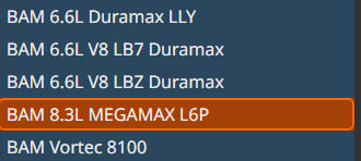 DURAMAX engines pack 2001-06