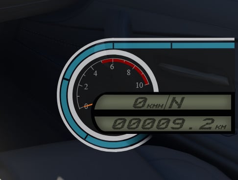 Midnight Club: Los Angeles HUD