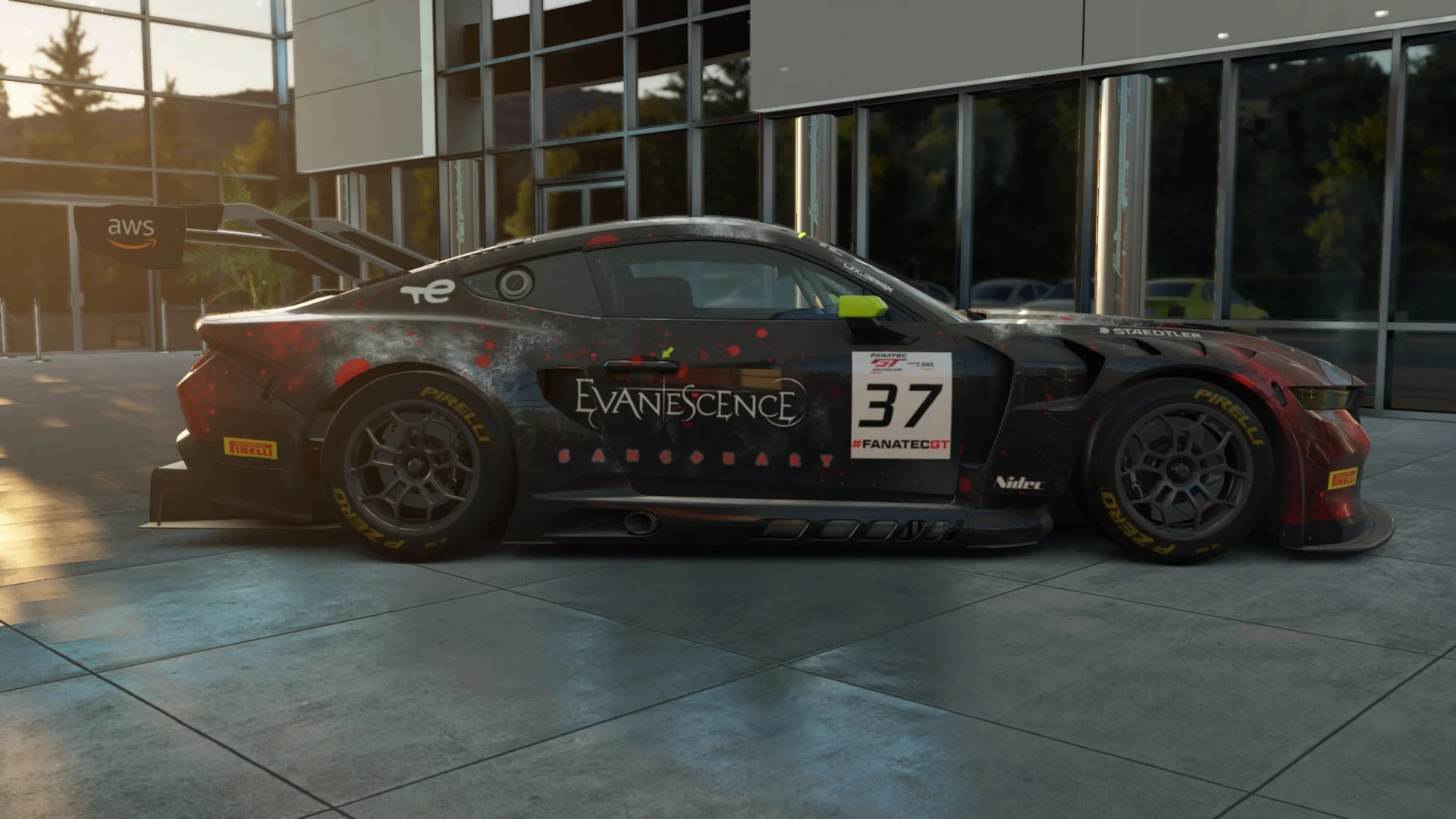 Ford Mustang GT3 Evanescence Sanctuary Concept Livery image 12