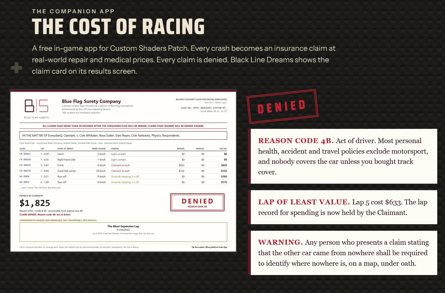 The Cost of Racing image 4