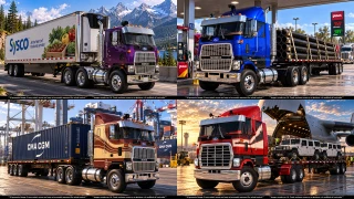 FORD CLT 9000 v2.0 ETS2 1.60-1.61.x 2.0 thumbnail 3