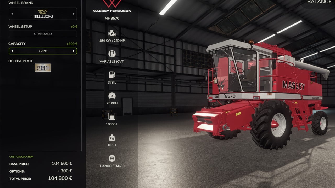 Capacity Upgrade