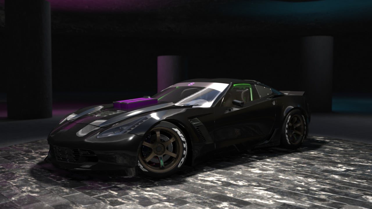 Chevrolet Corvette C7 Drift